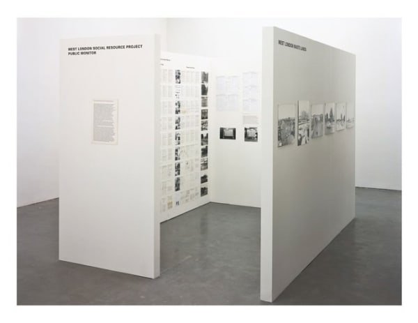 Stephen Willats included in This Way Out of England: Gallery House in Retrospect at Raven Row