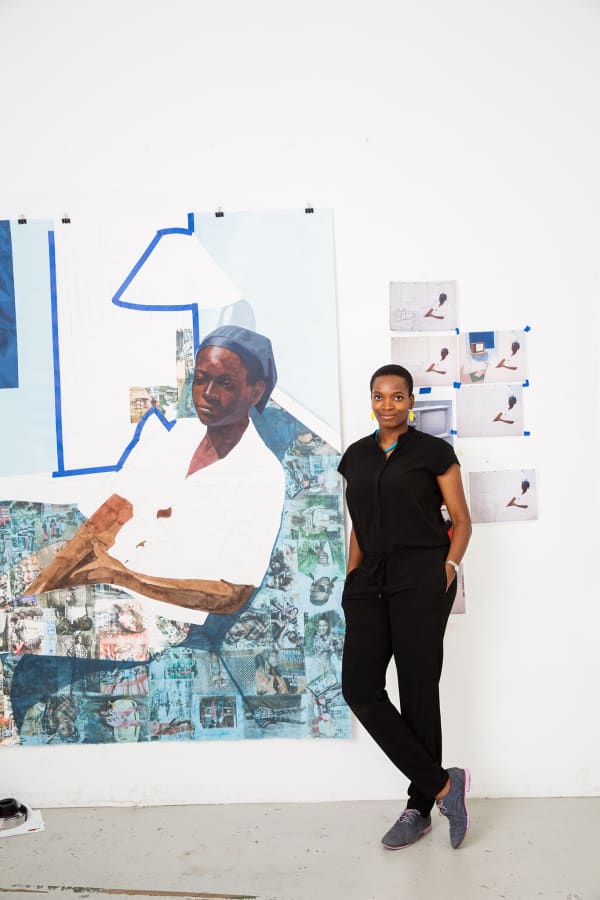Njideka Akunyili Crosby shortlisted for the Future Generation Art Prize 2017