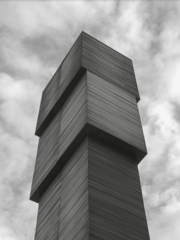 Idris Khan’s public sculpture  <i>65,0000 Photographs</i> is officially unveiled at One Blackfriars