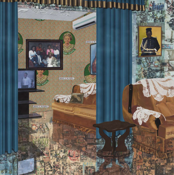 <i>Interiorities</i>, featuring Njideka Akunyili Crosby and Adriana Varejão, at Haus der Kunst, Munich