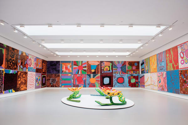 Roberta Smith reviews Yayoi Kusama: Festival of Life in the New York Times