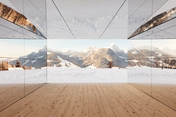 <i>Song Mirror</i>, a performance inside Doug Aitken’s <i>Mirage Gstaad</i>