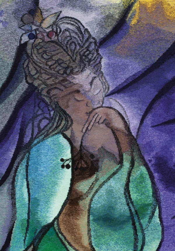Chris Ofili: Weaving Magic reviewed in The Guardian