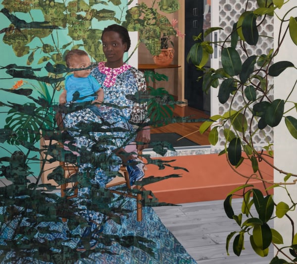 Njideka Akunyili Crosby at Blanton Museum of Art