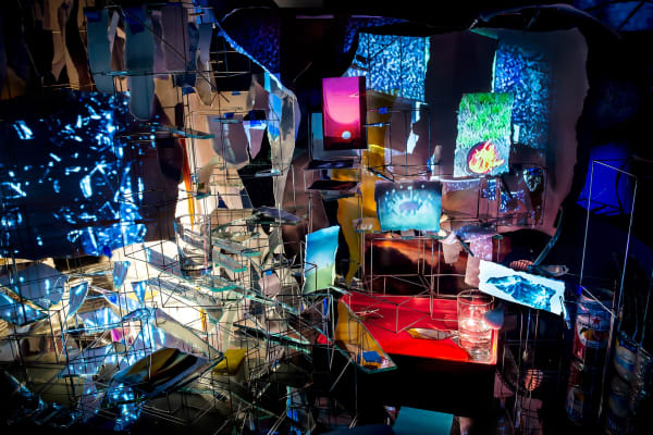 Sarah Sze writes about her experience as the Alan Kanzer artist-in-residence at the Zuckerman Institute