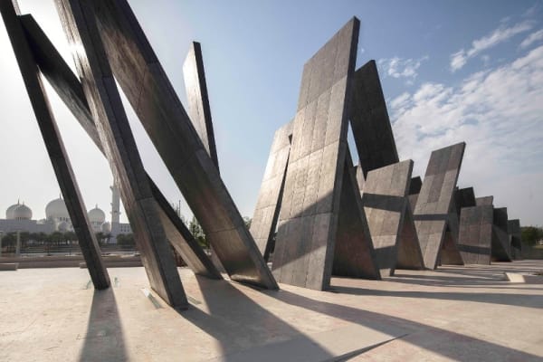 Idris Khan’s monument for UAE Memorial Park is shortlisted for a World Architecture Festival award