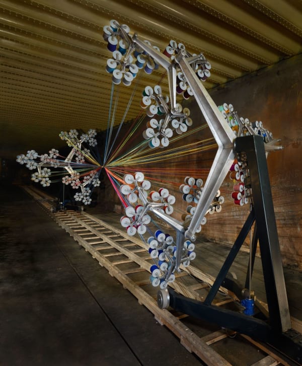Conrad Shawcross’ <i>Chord</i> on view at The Jute Shed, Halifax