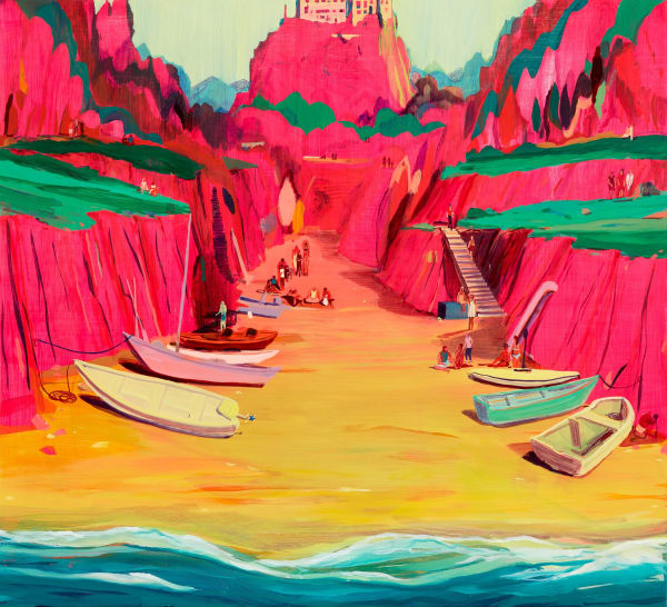 Jules de Balincourt – <i>After the Gold Rush</i>  at CAC Málaga