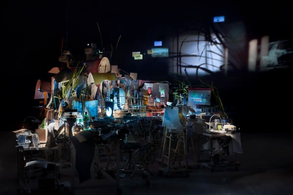 Sarah Sze writes about her work Timekeeper in The New Yorker