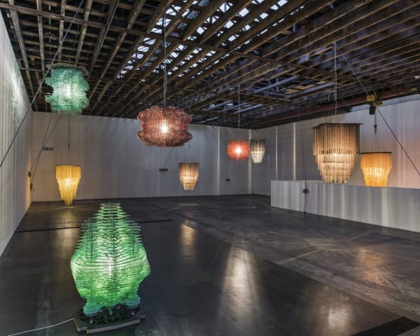 A walk-through of Jorge Pardo’s exhibition at Victoria Miro, Wharf Road