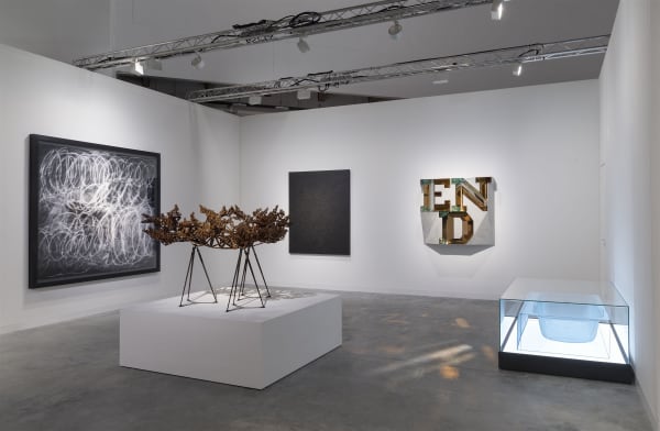 Installation view, Victoria Miro, Booth M9, Photography: Adam Reich