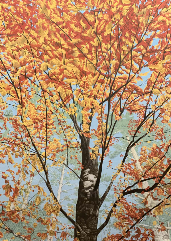 Sean Cavanaugh Fall Phoenix, 2022 Oil on canvas 64 by 48 inches