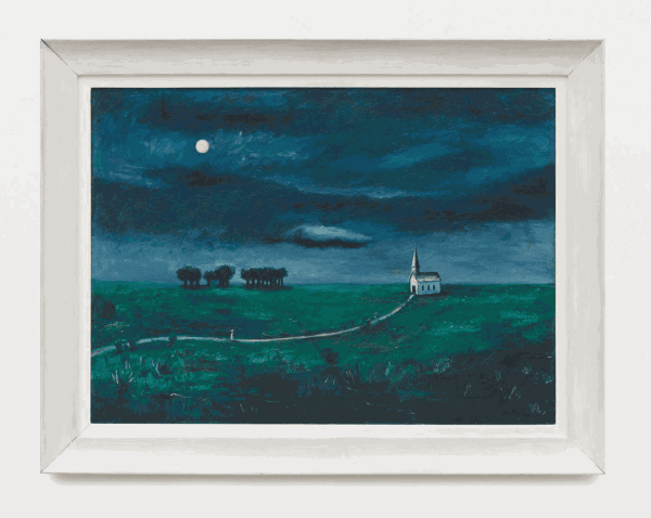Gertrude Abercrombie, Landscape with Church, 1939