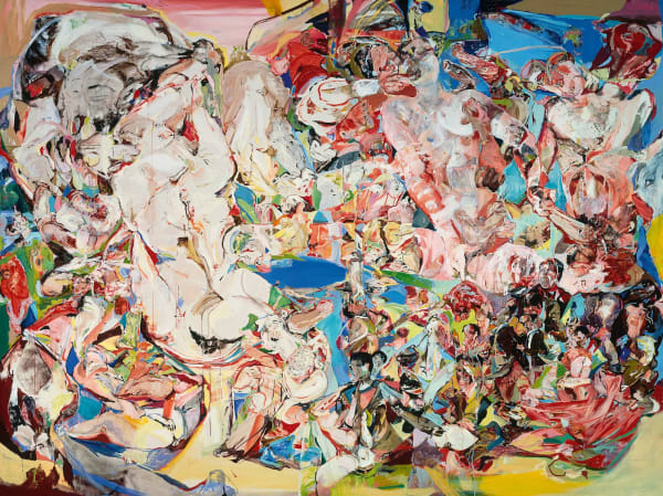 Cecily Brown, High Society, 1998. Courtesy of the artist and the Dallas Museum of Art