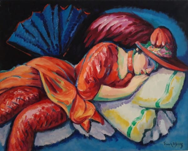 Freek van den Berg, Blauwe waaier