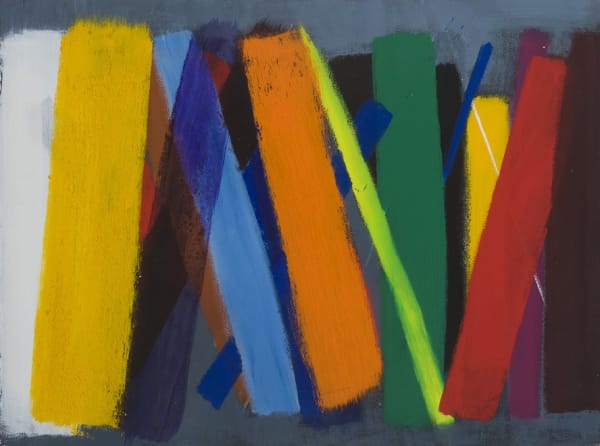 WILHELMINA BARNS-GRAHAM - Scorpio Series 2 No.53, 1996-97, Acrylic on paper, 22 x 30 in.