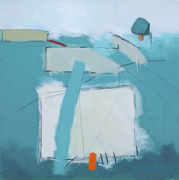 David O'Connor FRSA - A hill near Heytesbury