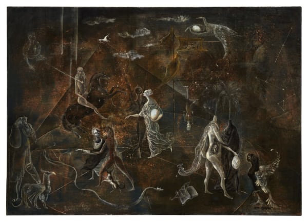 Leonora Carrington, The Garden of Paracelsus, 1957