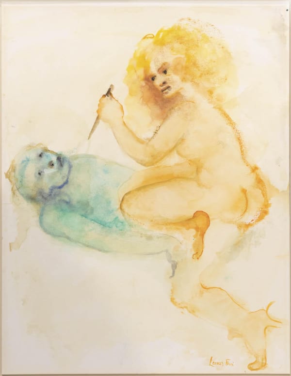 Leonor Fini, Untitled (Praying Mantis) c. 1970.