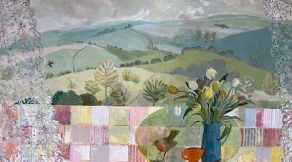 Dorothy Dent - HARVEST TIME IN HAMPSHIRE