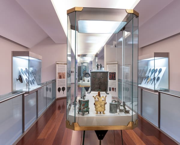 Installation view Dead Nations. Eternal version, curated by Marina Dacci & Svetlana Marich @ ETRU – National Etruscan Museum of Villa Giulia, Rome | June 11 > October 3, 2021 Ph Ela Bialkowska