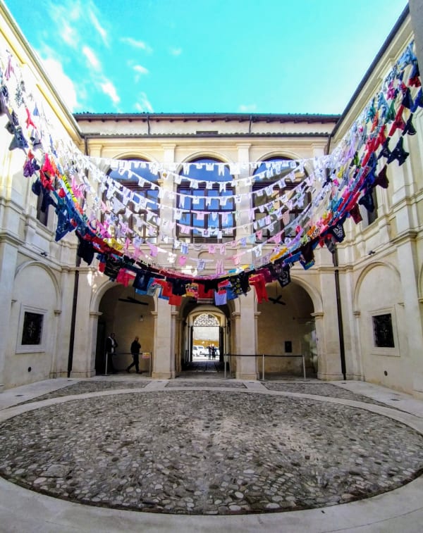 Installation view, Kaarina Kaikkonen, True Colors, 2025, curated by Monia Trombetta, MAXXI L'Aquila