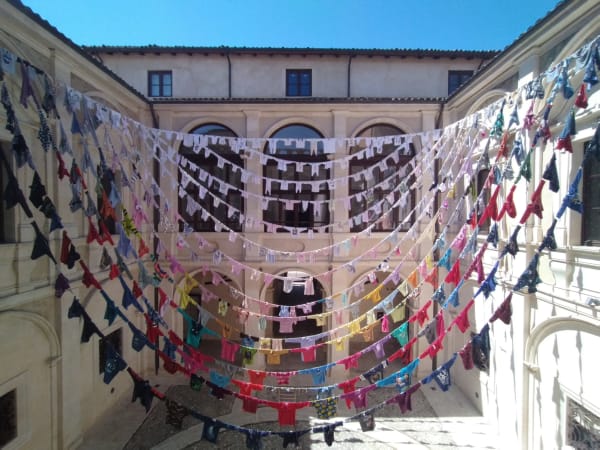 Installation view, Kaarina Kaikkonen, True Colors, 2025, curated by Monia Trombetta, MAXXI L'Aquila