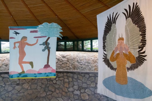 Installation View | Marta Roberti @ L'animale che dunque sono, Festival del Paesaggio di Anacapri. ph Anita Laddomada