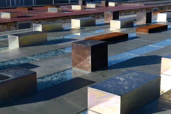 Installation View Prospettive con Orizzonti, 2022 | Terrazza dell'Auditorium del Teatro del Maggio Fiorentino, Firenze