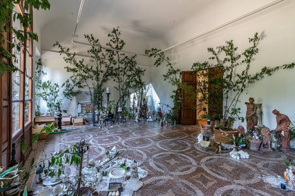 Installation view A tutti gli effetti | a cura di Alessandro Sarri | Villa Romana Firenze | 4 - 18 giugno 2021