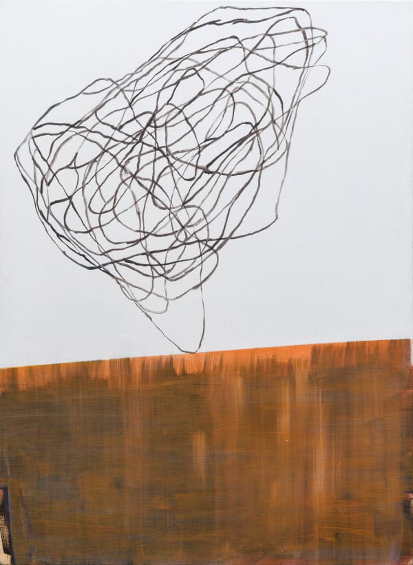 Alessandro Sarra, Senza titolo, 2024, oil on canvas, cm 110 x 152. Ph. Giorgio Benni