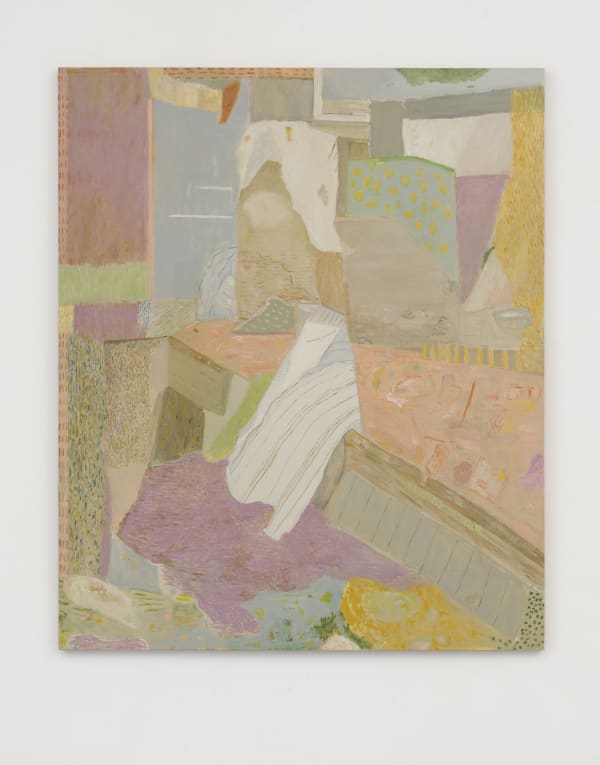 Beatrice Meoni, Le mie bandiere, 2025, oil on panel, cm 120 x 100 Courtesy of the artist and z2o Sara Zanin