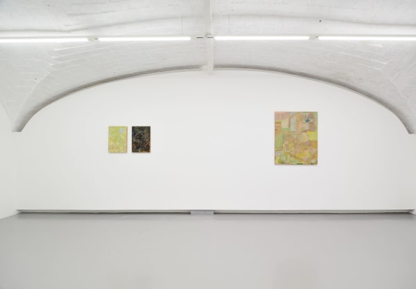 Installation View | Beatrice Meoni, Fuoriscena, curated by Marina Dacci, z2o Sara Zanin, 2025. Ph. Roberto Apa