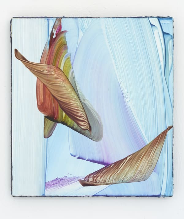 Markus Saile, Untitled, 2025, oil on wood, 42,5 x 38,5 Courtesy of the artist and z2o Sara Zanin