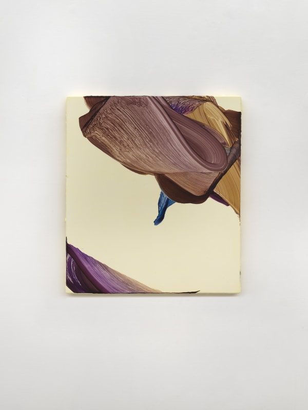 Markus Saile, Untitled, 2025, oil on wood, 42,5 x 38 Ph. Dario Lasagni