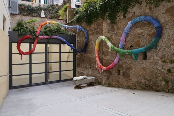 Installation View | Kaarina Kaikkonen, Unfolding Hope, z2o Sara Zanin, 2025 Ph. Roberto Apa