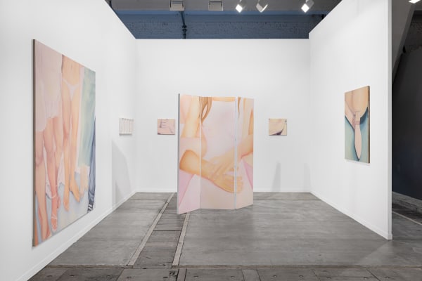 Installation View, Solo Show by Adelisa Selimbašić, z2o Sara Zanin, Art Brussels 2025. Ph. Nicola Morittu