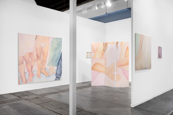 Installation View, Solo Show by Adelisa Selimbašić, z2o Sara Zanin, Art Brussels 2025. Ph. Nicola Morittu