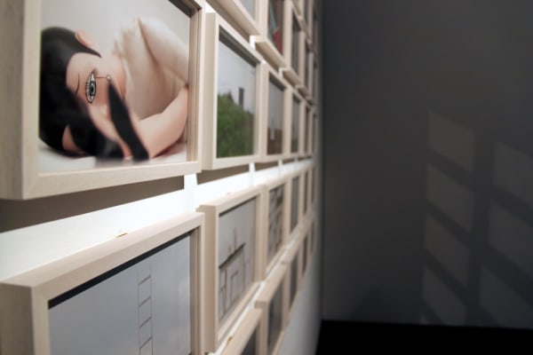 Silvia Camporesi, SIFR La distanza canonica, curated by Valentina Ciarallo, installation view at z2o Sara Zanin Gallery