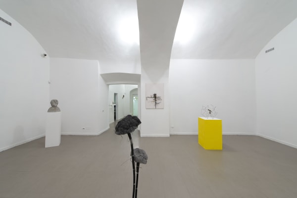 Hidden Beauty, Anna Hulačová, Krištof Kintera, Pavla Sceranková, Richard Wiesner, curated by Marina Dacci and Krištof Kintera, installation view, z2o Sara Zanin Gallery Rome