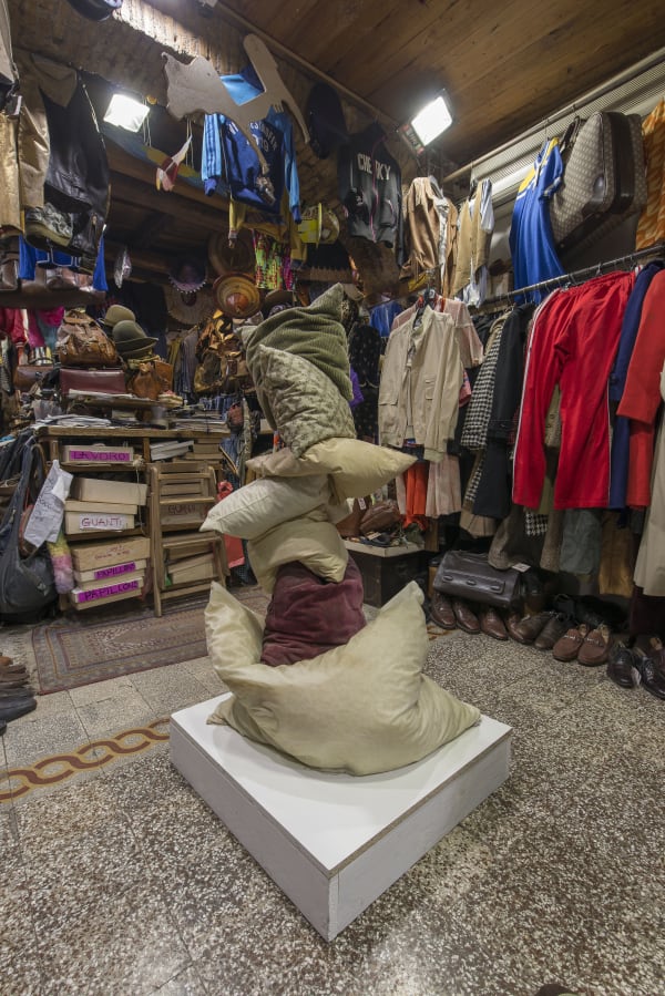 Hidden Beauty, Krištof Kintera, curated by Marina Dacci and Krištof Kintera, installation view, Abiti Usati, Rome