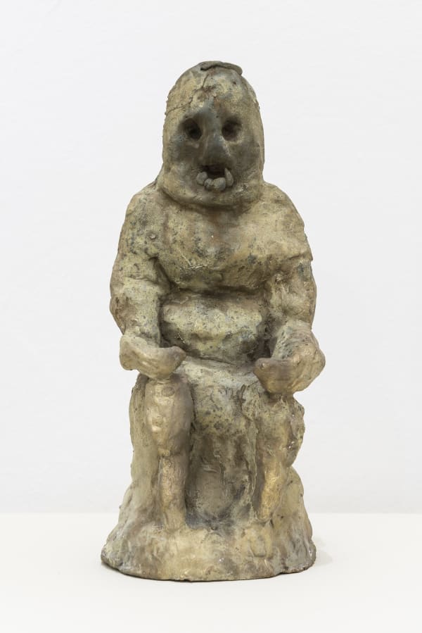 Evgeny Antufiev, Untitled, 2015, brass sculpture, cm 27 x 11 x 11