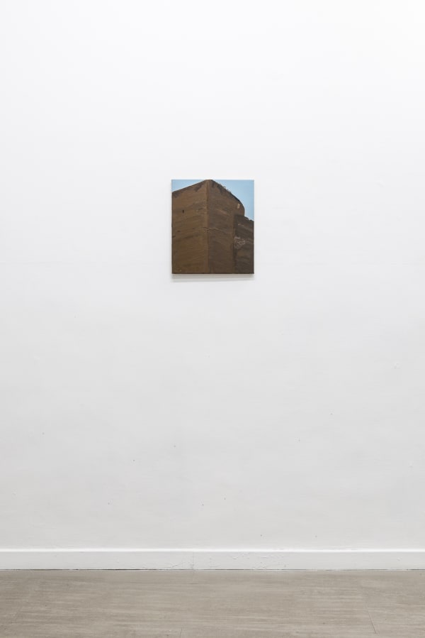 Michele Tocca Aurelian Walls (S. Lorenzo), 2019 Oil on canvas cm 40 x 35 Ph. Sebastiano Luciano