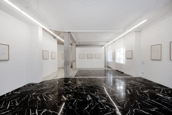 Installation views, Scritture Pierpaolo Calzolari, z2o project