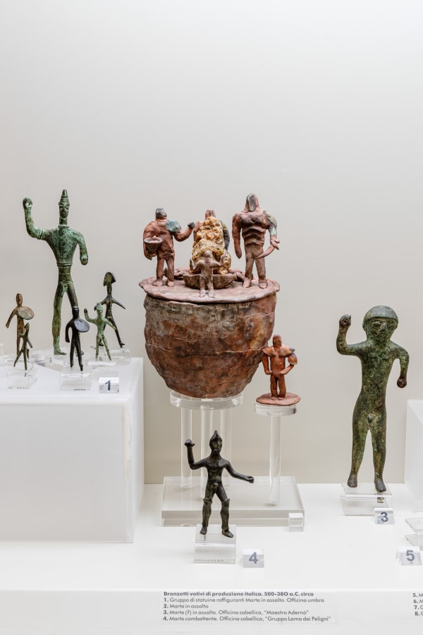 Evgeny Antufiev Untitled, 2020 bronze and amber cm 20 x 14 ø Courtesy the artist & z2o Sara Zanin Photocredits Ela Bialkowska, OKNOstudio