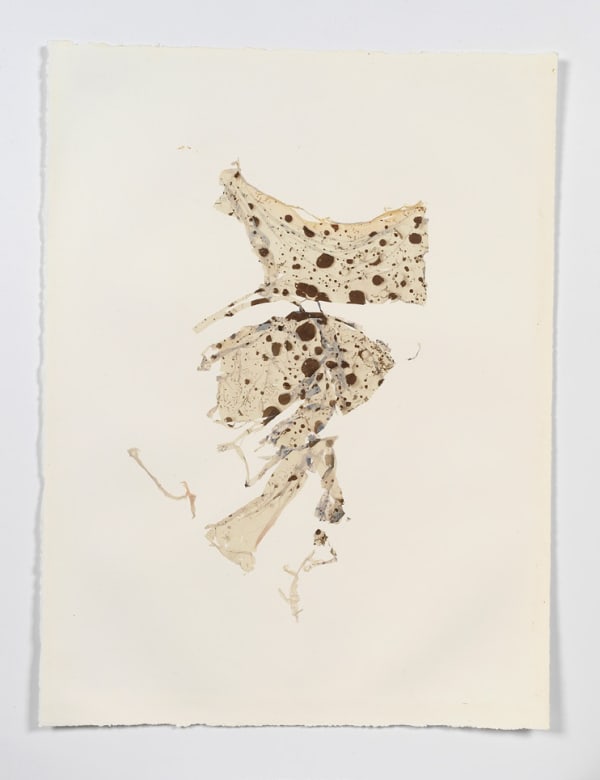 Beatrice Pediconi Anamnesis #2, 2019 Mixed media on watercolor paper Cm 66 x 50, cm 75 x 59 x 4 framed
