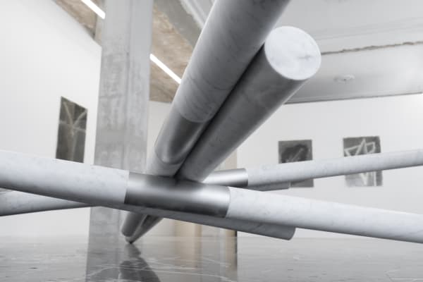 Hidetoshi Nagasawa L’ordine dei moti a concept by Michele Guido, in collaboration with Ryoma Nagasawa installation view at z2o project ph. Masiar Pasquali