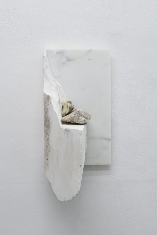 Senza titolo (265), 2019/21 steel, reinforced concrete, gypsum, marble, 36,5 x 18 x 24 cm