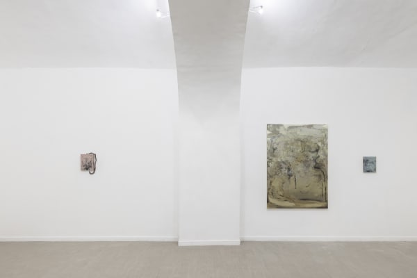 Nazzarena Poli Maramotti Una fòla with a text by Cecilia Canziani in stallation view at z2o Sara Zanin ph. Sebastiano Luciano