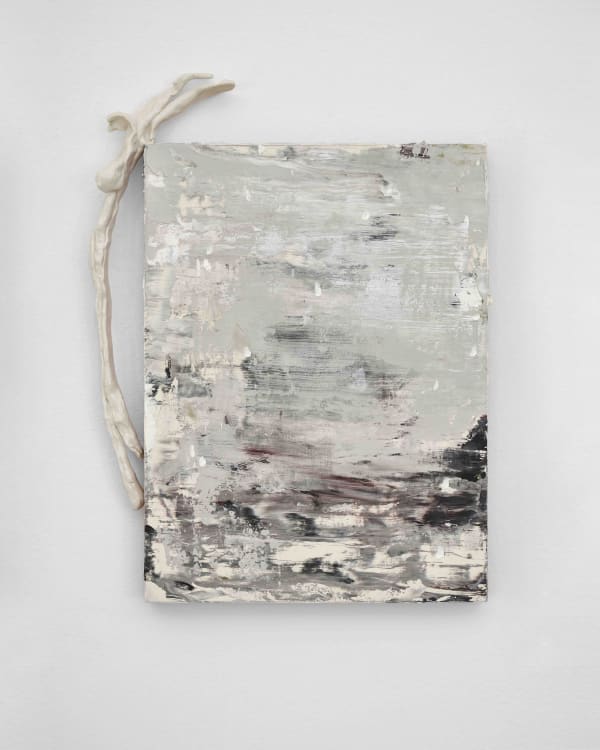 Nazzarena Poli Maramotti Un inverno, 2022 Mixed media on board and glazed ceramic 47 x 35 x 3 cm ph. Fabrizio Cicconi